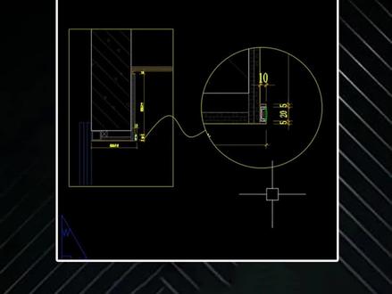 CAD布局画图法画大样图
#cad #施工图 #室内设计 #cad教程 #cad画图