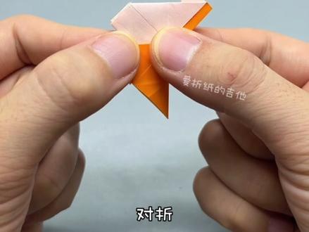 童年的旋转木马,竟然被我捧在了手上!🎠!#手工diy #折纸 #旋转木马 #创意手工