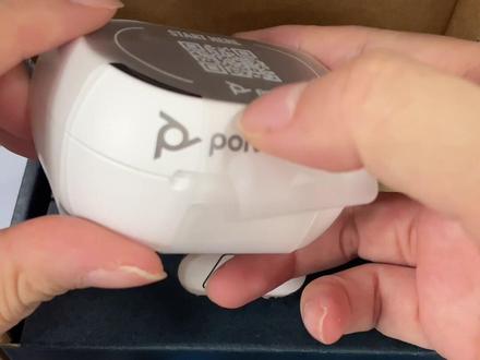 开箱Poly Voyager free 60+ uc,无线蓝牙耳机,工作生活两相宜。