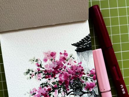 丙烯马克笔|墙角红梅
笔:掌握
纸:麦绘中粗水彩纸
#掌握马克笔#掌握丙烯马克笔 #丙烯马克笔入门 #古风绘画 #红梅 @抖音小助手 @DOU+小助手 @抖音创作灵感 @抖音创作小助手#