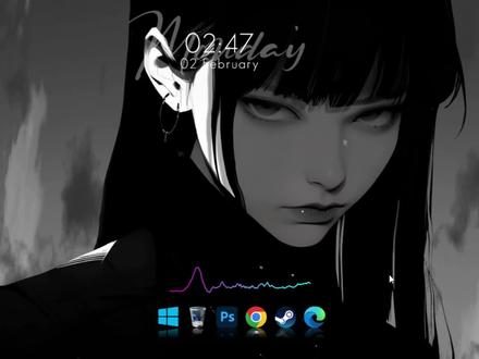 宝妈专属Wallpaper 治愈卡通壁纸 #wallpaper #桌面美化 #电脑设置