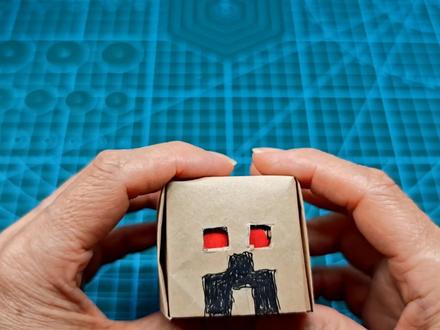 《我的世界》中的苦力怕 #折纸教程