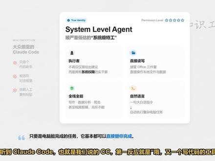 Claude Code搭配GLM-4.7保姆级教程 Claude Code不仅是编辑器,更是能接管电脑的系统级Agent。本期教程手把手教你:
*1. 环境配置与安装(Node.js/Git);
*2. 接入国产智谱GLM 4.7(Coding Plan)实现低成本平替;
*3. 核心指令与“物理投喂”技巧;
*4. 开启MCP与危险模式,实现浏览器与文件自动化。#GLM47 #ClaudeCode #智谱GLM #系统级Agent #程序员