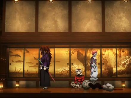 上弦出场的压迫感#鬼灭之刃锻刀村篇 #动漫