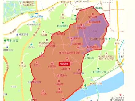 外地牌货车进杭州限行区域划分,时间段划分地图它来了#生活隨拍 #安全出行 #街景随拍