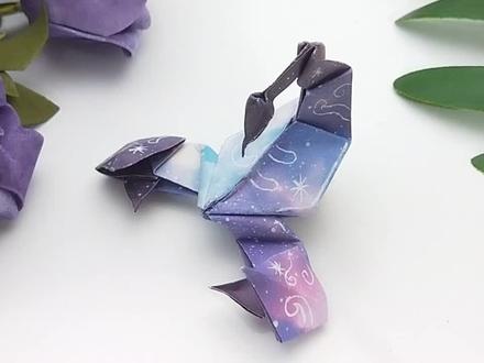 一张纸做个十二星座天蝎座,高度还原太秀!好玩不伤人同学很喜欢