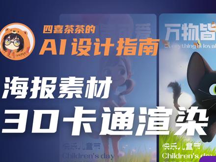 本期介绍使用 Midjourney 生成 3D 卡通渲染风格的海报素材。
可爱黑猫提示词:
A chubby black kitten chasing butterfly out of the grass, blue sky with white clouds in the sky background, graphic poster, advertising design, poster design, 3D, blender, bokeh --ar 9:16 --niji 5 --style expressive
小女孩追蝴蝶提示词:
A lovely little girl chased butterflies in the grass, blue sky with white clouds in the sky background, graphic poster, advertising design, poster design, 3D, blender, bokeh --ar 9:16 --niji 5 --style expressive
仓鼠提示词:
A chubby little hamster ran out of the grass, blue sky with white clouds in the sky background, 3D, blender, bokeh --ar 9:16 --niji 5 --style expressive
#midjourney #ai绘画 #干货分享 #海报设计 #运营设计