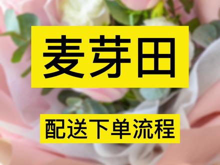 鲜花外卖运营知识第四弹,配送信息回传方式二之麦芽田:【配送服务】自配送服务商推荐——麦芽田 #外卖运营培训#开店#鲜花店线上运营