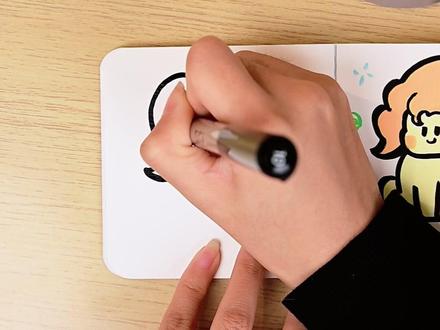 星光熠熠这个小马很少被提到哎 有人认识吗? #小马宝莉 #简笔画 #静静手绘 #0基础画画#丙烯马克笔绘画