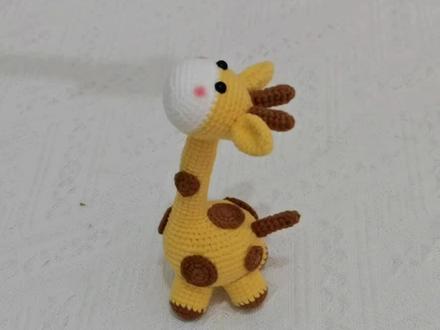 长颈鹿钩织教程(一)#钩针教程 #手工编织零基础教学 #钩针编织教程 #手工钩织教程