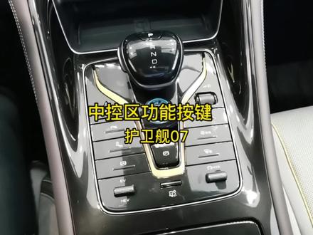 #比亚迪护卫舰07 中控区功能按键解读 #比亚迪新能源汽车 #海洋领航前兔无量