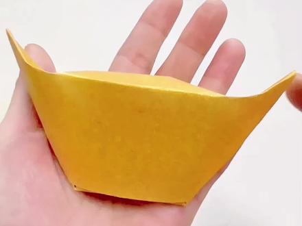 #教程#手工#民俗文化#传统文化#折纸 元宝折法教程