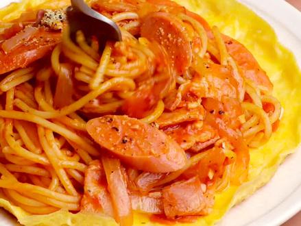 馋《深夜食堂》里的那不勒斯意面了,发现做起来也不难#抖音美食创作人 #美食趣胃计划