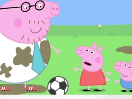猪爸爸的舒服又被踢球踢的脏了🤣🥲#小猪佩奇简笔画 #小猪佩奇 #简笔画 #看动画学画画