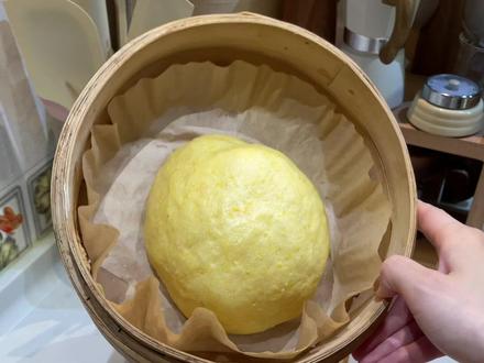 大黄玉米面馒头 非常喇嗓子眼😂