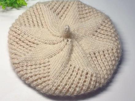 八角风车贝雷帽教程一#手工编织零基础教学 #爱生活爱编织