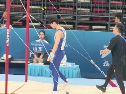2026年体操全锦赛苏炜德预赛单杠 5.6+8.633=14.233