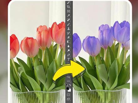 PS怎么替换局部颜色?一分钟掌握两种方法! #ps教程 #ps技巧 #替换颜色#局部换色 #ps