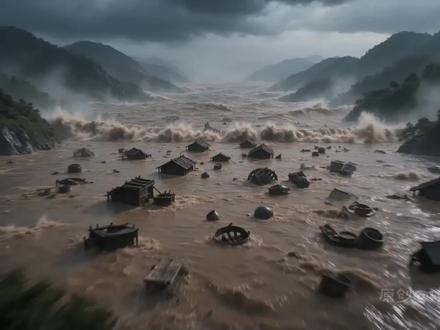 大禹:我只是来治水的,怎么变成全国包工头了?#大禹治水 #极速版神话 #AI动画 #国风动漫 #搞笑动画