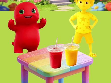 奶龙喝了一杯过期的饮料,晕倒了!