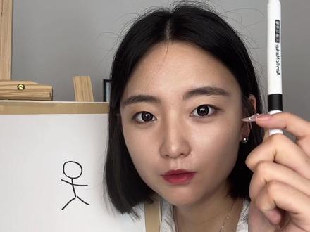 一分钟教你用火柴人画奥运会运动员,体育精神永不言败,中国队加油!#跟着抖音学画画 #一分钟干货教学 #一学就会系列 #奥运会 #巴黎奥运会