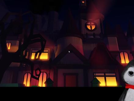 ROBLOX潜入幽灵古堡!遭午夜玩具猴追击!面面解说