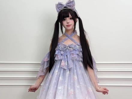 小高腰粉色上身展示 模特164 92 #拾梦之海 #lolita #海边lolita #吃我一波lolita安利 @小梦日记薄💭 @DOU+小助手 @梦孚子Lolita原创设计