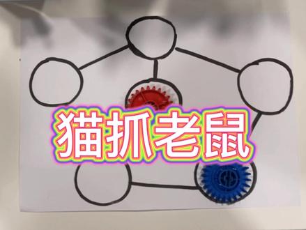 好玩又简单的亲子游戏,可以锻炼孩子的专注力和逻辑思维能力,跟你家神兽比试比试吧#亲子游戏 #猫抓老鼠