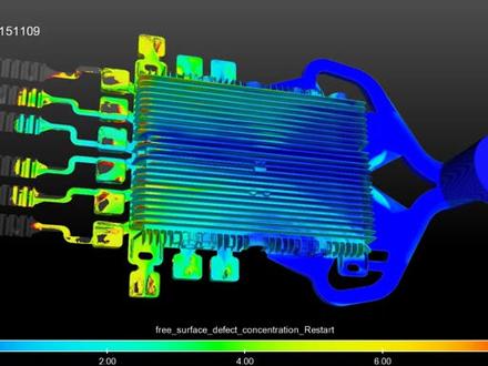 #设计 #压铸 #模流分析 Flow 3D模流