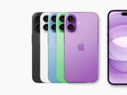 iPhone 17全系配色提前看,你喜欢哪个?