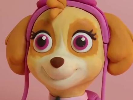 汪汪队🐶粘土手工#粘土手工 #创意手工 #汪汪队立大功