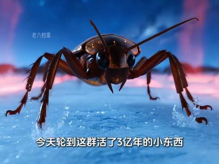 蟑螂:小飞棍来咯,准备好接收快递了嘛#硬核科普 #蟑螂 #动物世界 #美洲大蠊