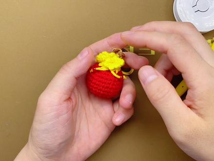 做个福袋,把满满的好运带在身边,超简单适合新手#手工diy #钩针教程 #钩针编织 #手工制作 #钩针基础教程 #毛线编织 #手工 #爱手工爱生活 #创意手工 #钩针编织教程