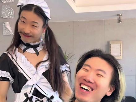 主人主人我来啦 #一年一度的新年烫发豪赌开始了 #达达利会剪头 #33studio官方账号 #变装 #cos