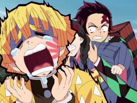 搞笑担当!鬼灭之刃最强表情包男人我妻善逸