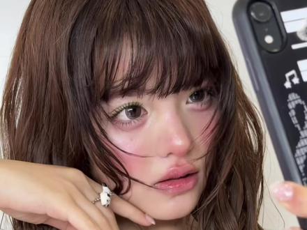 薄荷巧克力日杂妆跟练版 #美妆教程 #美妆博主 #日系妆容教程