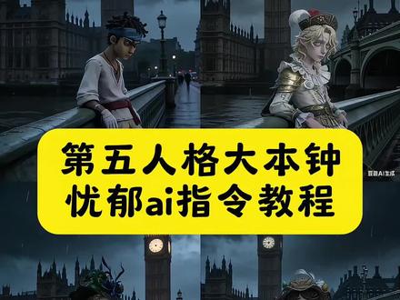 你们要的第五人格伦敦抑郁氛围感写真AI指令制作教程来了。第五人格忧郁ai指令 第五人格忧郁p图指令 豆包忧郁p图指令 伦敦忧郁ai指令教程 伦敦忧郁文案 ai指令生成图片 伦敦忧郁视频教学 忧郁风格ai指令 喜羊羊忧郁梗#豆包ai#豆包出大片有两把刷子 大笨钟忧郁教程 尼古丁没有救赎 ai指令生成图片氛围感 忧郁头像冰火人没有人懂我的忧郁 救赎尼古丁ai指令制作 #抑郁#氛围感写真#尼古丁没有救赎我们都是囚徒