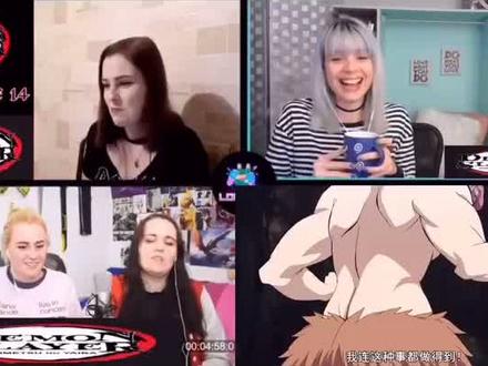 #鬼灭之刃 #动漫 #老外看动漫 猪猪露脸来了@抖音小助手