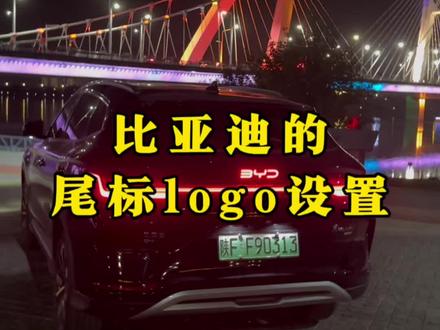 比亚迪的后标logo灯,怎么正确打开?#比亚迪#比亚迪用车技巧 #比亚迪宋plus #每天一个用车知识