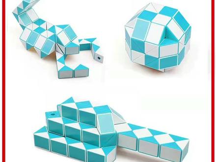 72段魔尺做双子塔#魔尺教程 #魔尺 #我的成长有你在场 #益智玩具 #课间爱好