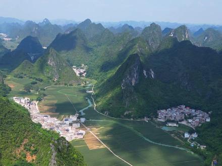 从果来村到汉洞村的公路开始施工了! #无人机航拍 #公路