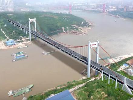 #黄桷沱长江大桥规划图