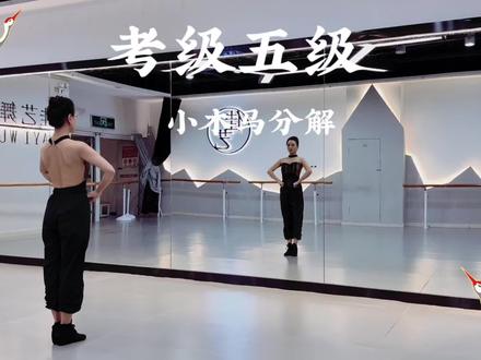 舞蹈考级五级(小木马)分解#少儿舞蹈