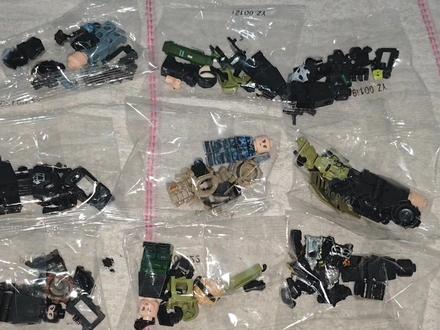 上色款三角洲行动干员拼装积木人仔拼装展示#三角洲行动 #人仔积木 #展示 #拼装