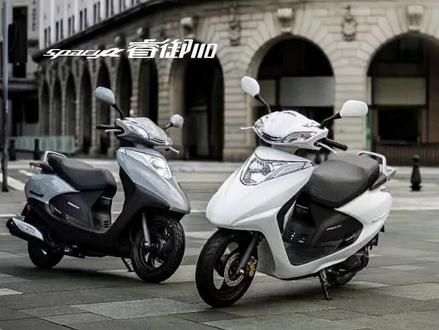 #五羊本田摩托小排车型丨智启新生活 spacyα睿御110焕颜出色#抖是好车