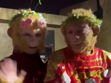 猴哥媳妇小母猴来了后续故事#雪饼猴#王铁柱#搞笑#看一遍笑一遍