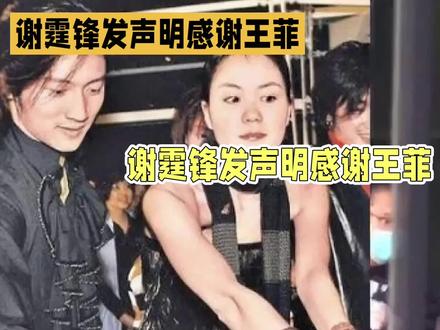 #谢霆锋#王菲#经典评论 @明星娱乐第一现场