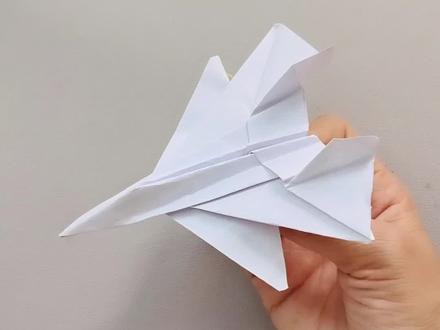 教你折一架超帅的歼一20战斗机#战斗机#纸飞机#折纸教程#创作者扶持计划 #亲子手工