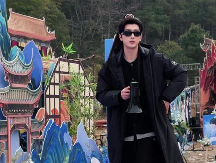 小老虎心中全宇宙最帅的男人#李宏毅 新剧开机大吉!#李宏毅昭阳公主 #昭阳公主 #横店影视城