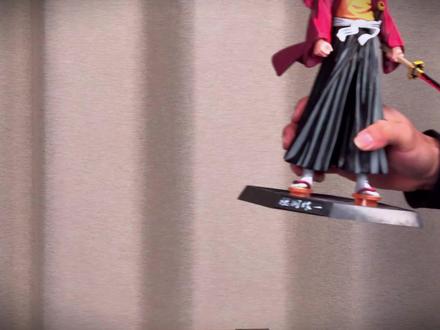 全网唯一!鬼灭之刃手办继国缘一重涂改造! #鬼灭之刃 #鬼灭之刃手办 #手办改造 #手办重涂漫画色 #手工diy